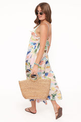 Jess Jumpsuit - Cream Resort Isle