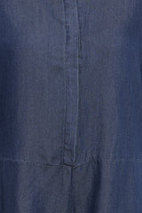 Kiya Denim Romper - Dark Denim