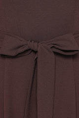 Leyton Jumpsuit - Chocolate Brown