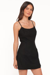 Marcella Romper - Black