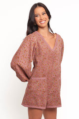 Orio Romper - Mauve Multi