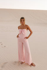 Poppy Jumpsuit - petals Pink