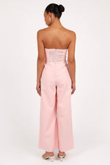 Poppy Jumpsuit - petals Pink