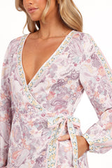 Positano Romper - White Multi