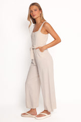 Rachel Jumpsuit - Beige