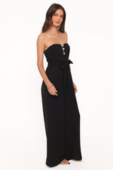 Rois Strapless Jumpsuit - Black