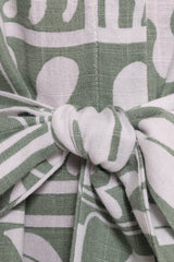 Tansy Romper - Sage Print