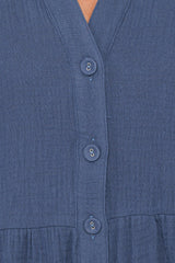 Winny Romper - Denim Blue