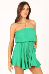 Beachside Romper - Green