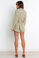 Becky Romper - Sage