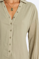 Becky Romper - Sage