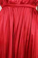 Eden Wide Leg Jumpsuit - Red