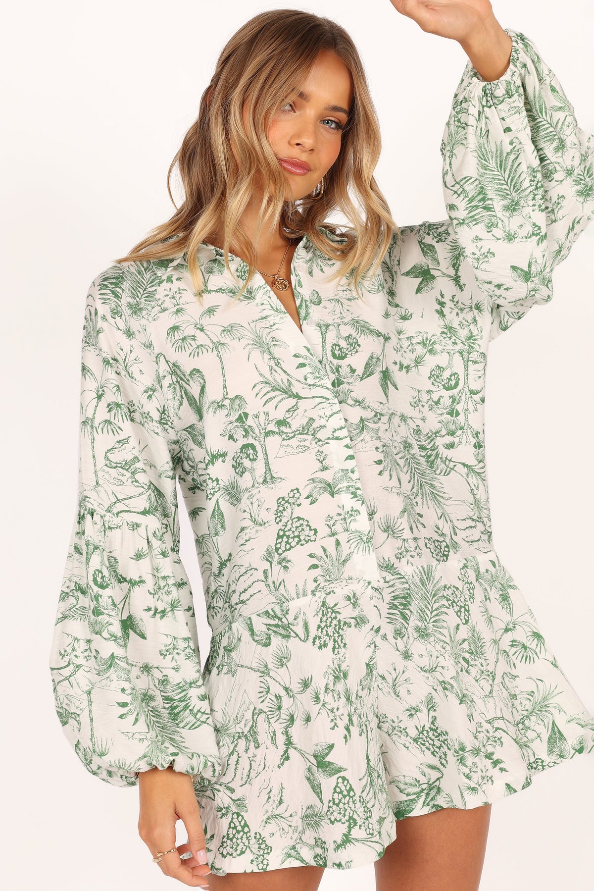 Elsa Romper - Green