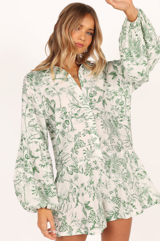 Elsa Romper - Green