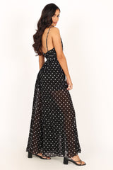 Hilary Wide Leg Jumpsuit - Black