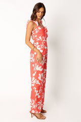 Payton Jumpsuit - Melon White