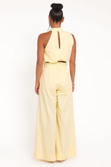Althea Pant Set - Yellow