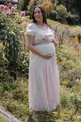 Angelina Skirt Set - Pink Broiderie