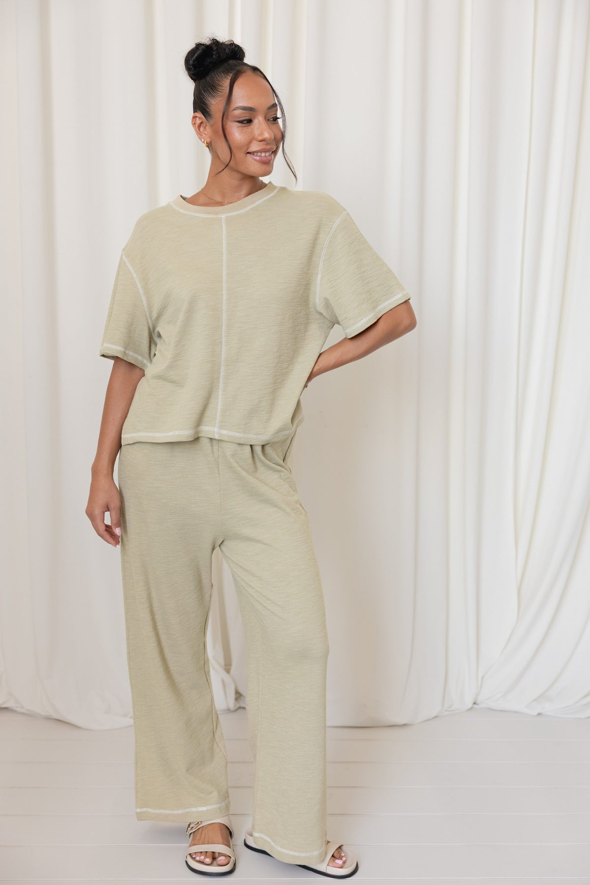 Angler Knit Set - Matcha