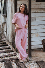 Angler Knit Set - Pink
