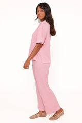 Angler Knit Set - Pink