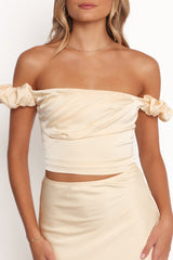 Arabella Two Piece Set - Butter Yellow