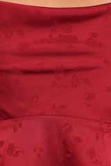 Belle Two Piece Set - Burgundy