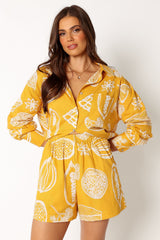 Bonnie Two Piece Set - Yellow