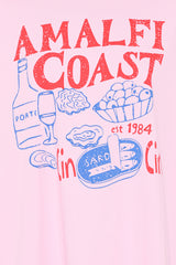 Bridget Short Set - Pink Amalfi Coast
