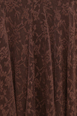 Bromley Lace Skirt Set - Brown