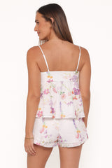 Calla Short Set - Bright Floral