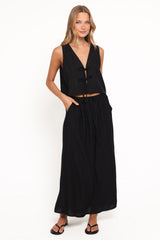 Captie Skirt Set - Black
