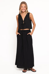 Captie Skirt Set - Black