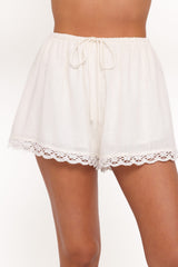 Elara Short Set - White