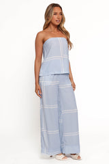 Ezra Pant Set - Light Blue
