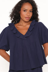 Felicity Short Set - Navy