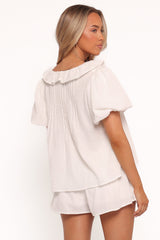 Felicity Short Set - White