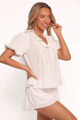 Felicity Short Set - White