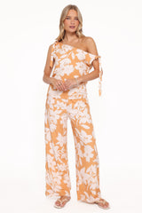 Flynn Pant Set - Yellow Floral