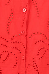 Gallie Skirt Set - Red