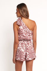 Gretel Short Set - Mocha Cream