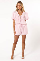 Hanna Short Set - Pink