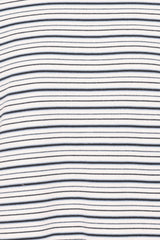 Hellen Stripe Short Set - Blue/Cream Stripe