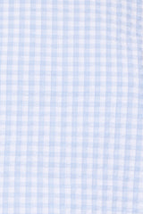 Jillian Smocked Pant Set - Blue Gingham