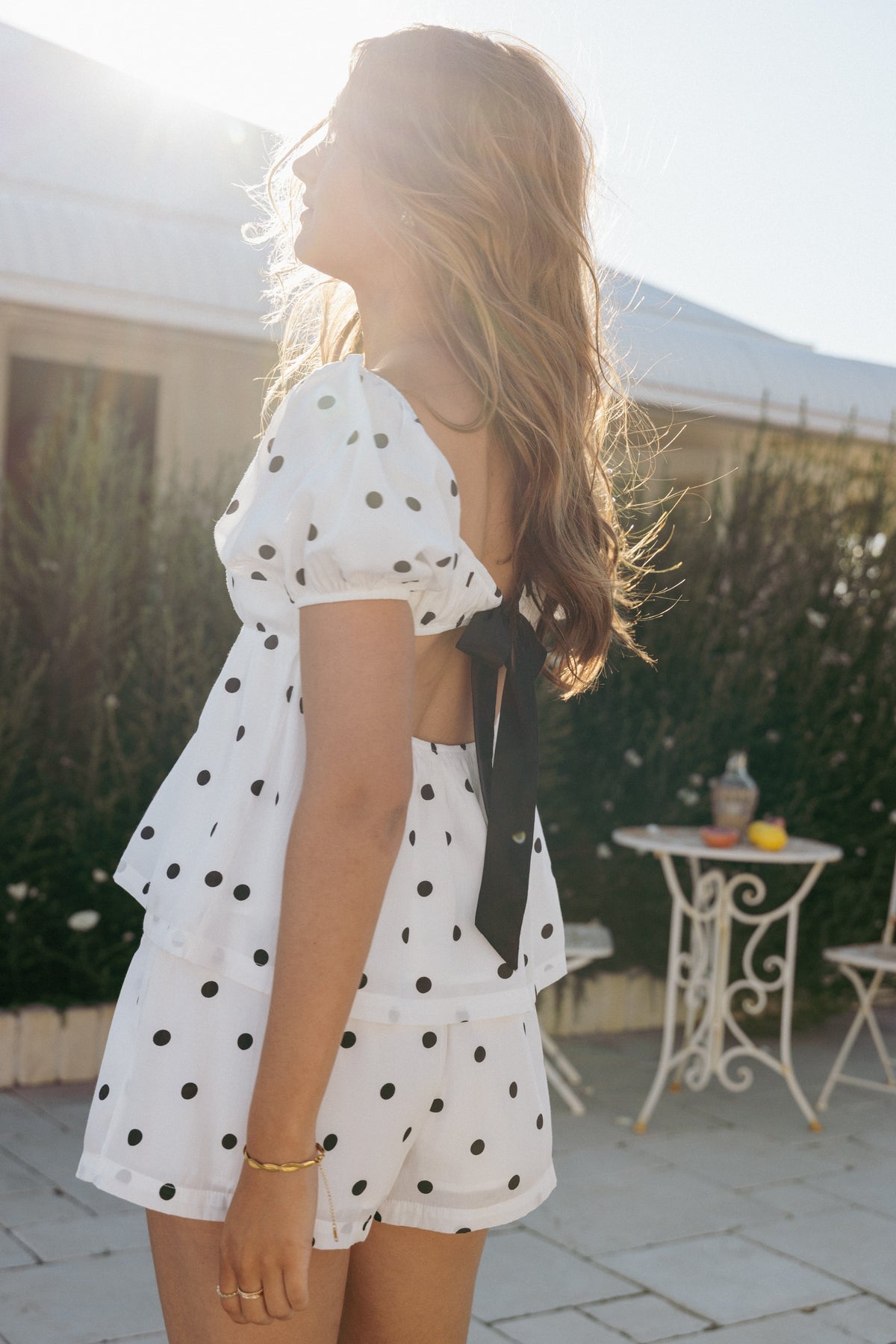 Julia Set - Black Polkadot