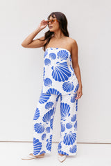 Kristy Pant Set - Blue Shell