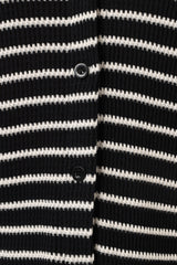 Linnea Short Set - Black White