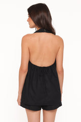 Lysandra Short Set - Black