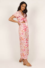 Matilda Top & Pant Set - Pink Floral