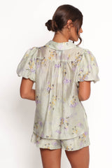 Mimii Short Set - Light Sage